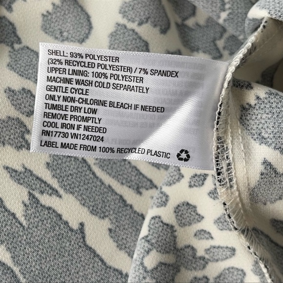 Sergio Hudson Women's Animal Print Bustier Midi Dress x Target Black/White 2X - Picture 6 of 10